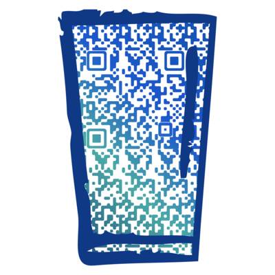 QR Code with gradient